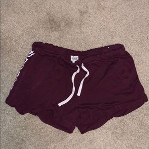 PINK VS lounge shorts